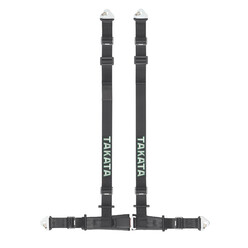 Takata Drift - 4 Point Black 2" Harness (Road Compliant)